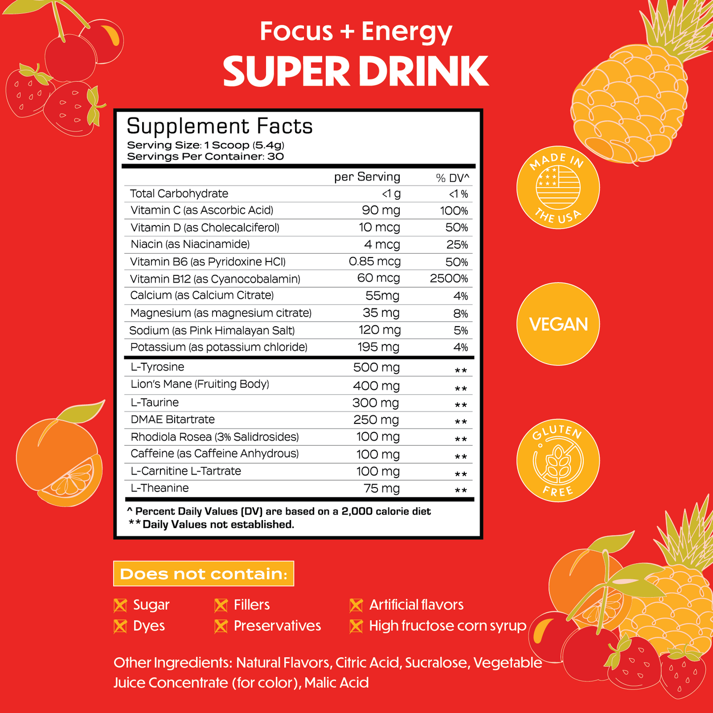 Fruit Punch Super Drink
