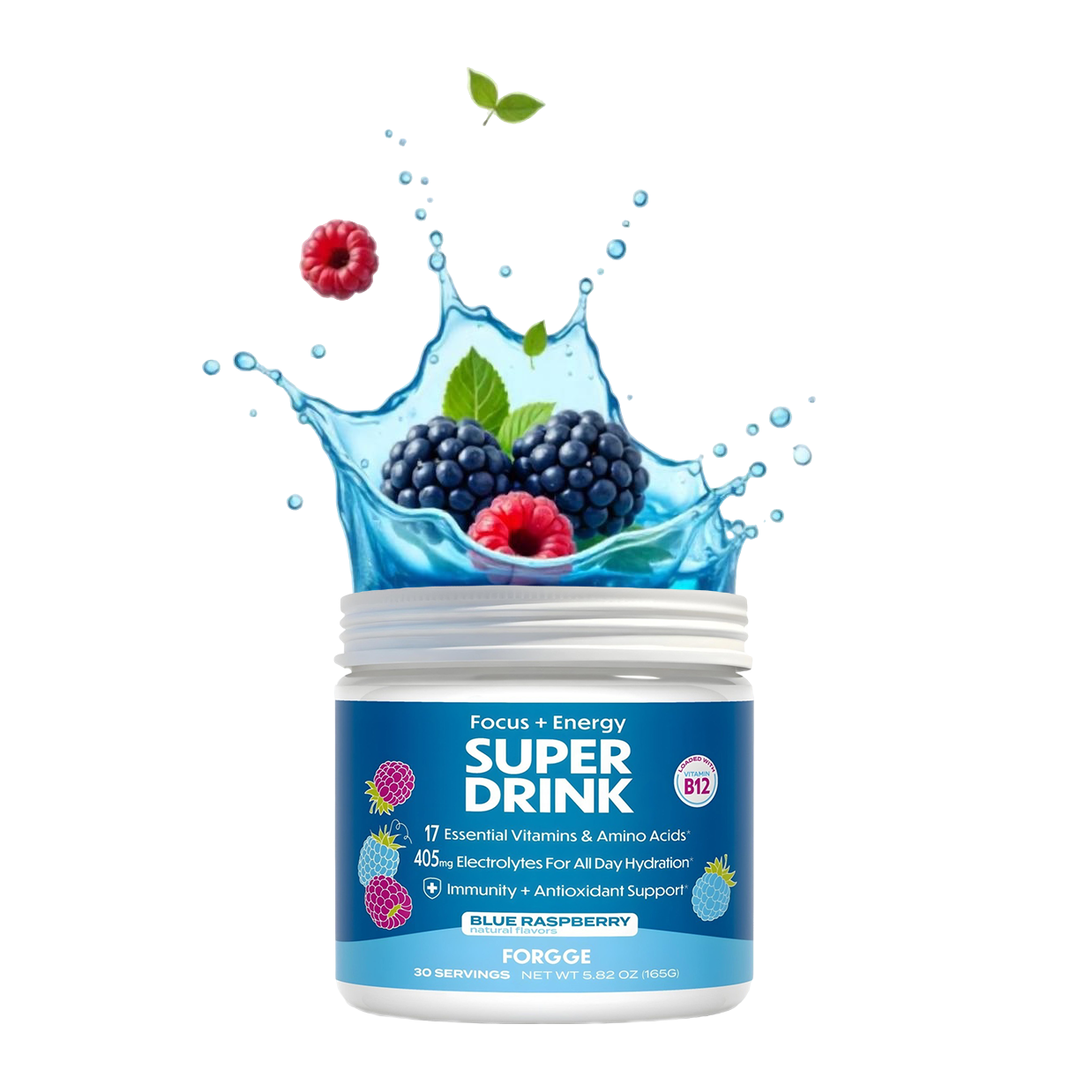 Blue Raspberry Super Drink