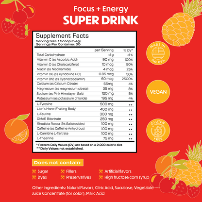 Fruit Punch Super Drink
